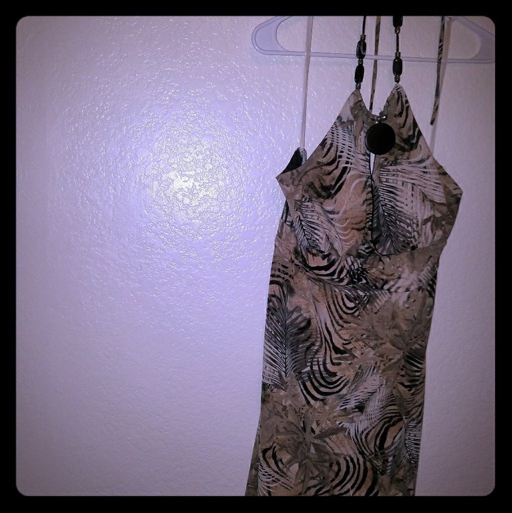 Mini halter top dress